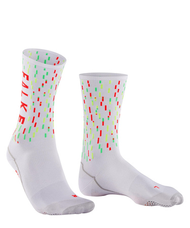 Skarpetki kolarskie Falke BC Impulse Unisex White