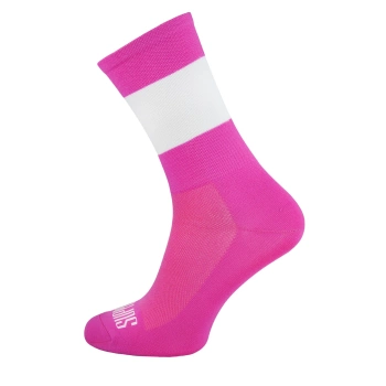 Skarpetki kolarskie Support Sport Block’S Magenta