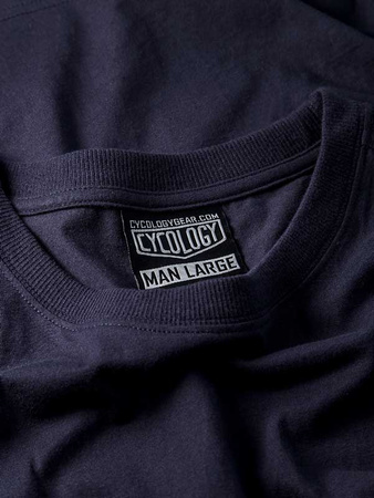T-shirt Cycology Best Days Behind Bars Navy