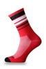 Skarpetki kolarskie Crazybiker Red Chilli Stripes
