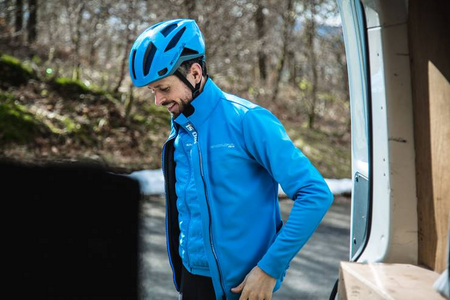 Kurtka męska Endura Pro SL Thermal Windproof II Niebieska