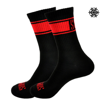Skarpetki kolarskie Support Sport Merino’S Red