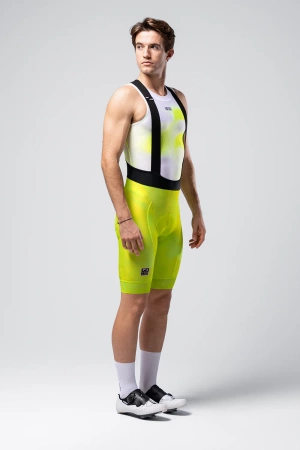 Spodenki męskie Gobik Absolute K10 Print Liquid Lime