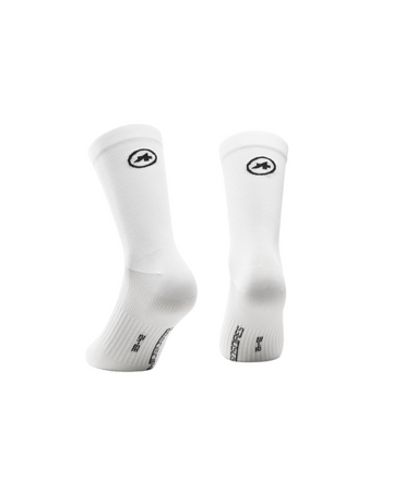 Skarpetki kolarskie (2 pary) Assos Essence Wysokie Holy White