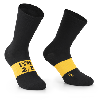 Skarpetki kolarskie Assos Spring Fall EVO Black Series