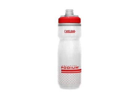 Bidon Camelbak Podium Chill 620ml Biało Czerwony
