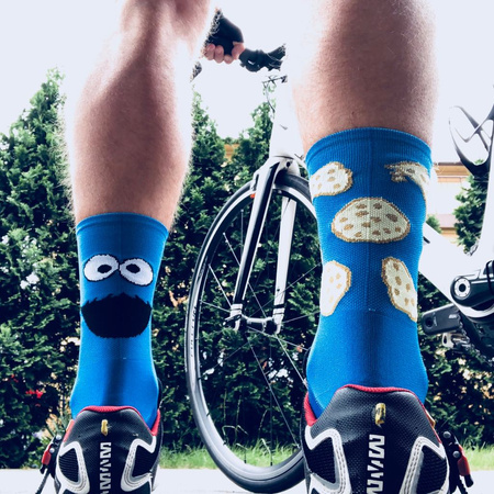Skarpetki kolarskie Support Sport Someone Blue