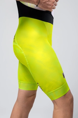 Spodenki męskie Gobik Absolute K10 Print Liquid Lime