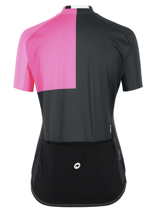 Koszulka damska Assos UMA GT C2 EVO Stahlstern Pink Fluo