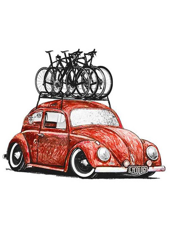 T-shirt męski Cycology Road Trip