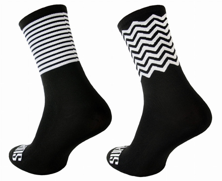 Skarpetki kolarskie Support Sport Zig-Zag Stripes
