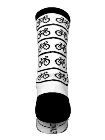Skarpetki kolarskie White&Bike Stylówa.PRO