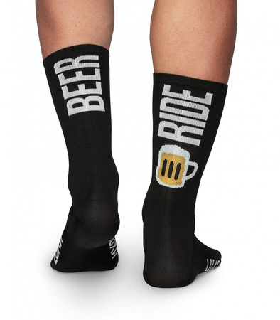 Skarpetki kolarskie Luxa Beer Ride Black