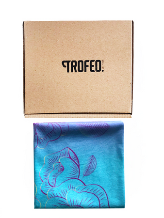 Komin wielofunkcyjny TROFEO. Cosmic Flowers