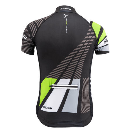 Koszulka dziecięca SILVINI Team czarno-zielona