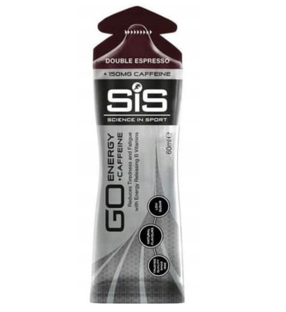 SiS Go Caffeine Gel płynny żel z kofeiną (double espresso) 60ml