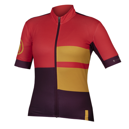 Koszulka damska Endura FS260 Print SS Red