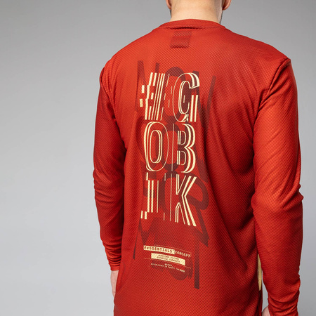 Koszulka męska LS MTB Gobik Terrain Rooibos