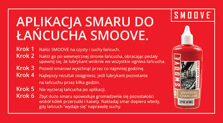 Smar/wosk do łańcucha Smoove Lube 125ml + aplikator