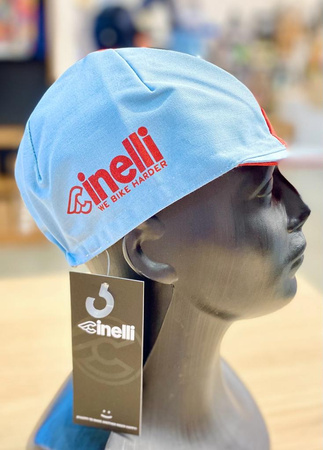 Czapeczka kolarska Cinelli We Bike Harder Brown Line