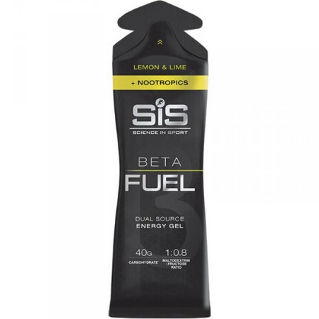 SiS Beta Fuel Energy Gel + Nootropics (lemon lime) - 60ml