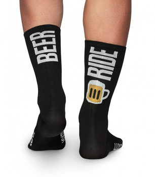 Skarpetki kolarskie Luxa Beer Ride Black