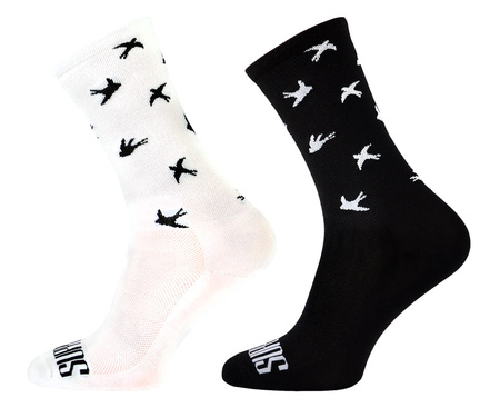 Skarpetki kolarskie Support Sport Bicycle Swallows