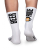 Skarpetki kolarskie Luxa Beer Ride White