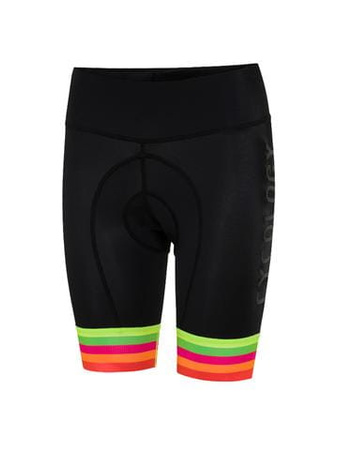 Spodenki kolarskie damskie b/sz szorty Cycology Multicolor