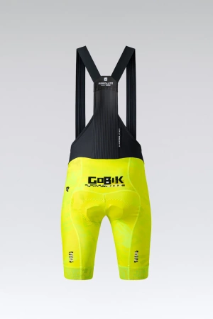 Spodenki męskie Gobik Absolute K10 Print Liquid Lime