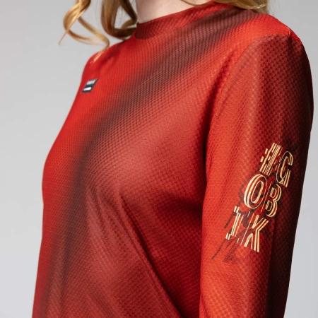 Koszulka damska LS MTB Gobik Terrain Rooibos