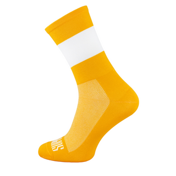 Skarpetki kolarskie Support Sport Block’S Yellow