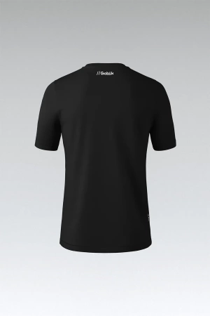 T-shirt Unisex Gobik Overlines 2.0 Jet Black