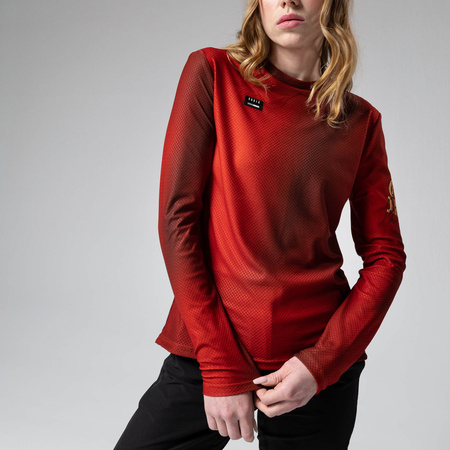 Koszulka damska LS MTB Gobik Terrain Rooibos