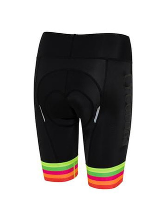 Spodenki kolarskie damskie b/sz szorty Cycology Multicolor