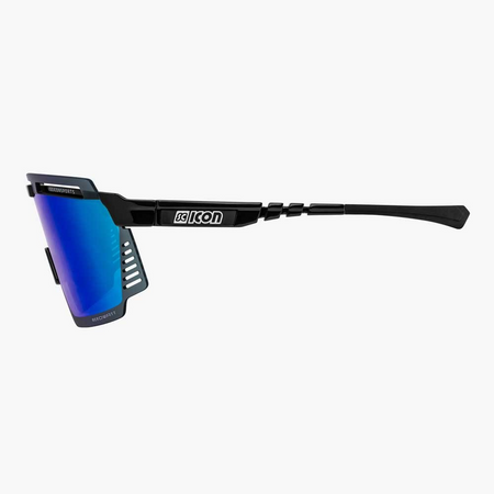Okulary SCICON AEROWATT Black Gloss - SCNPP Multimirror Blue