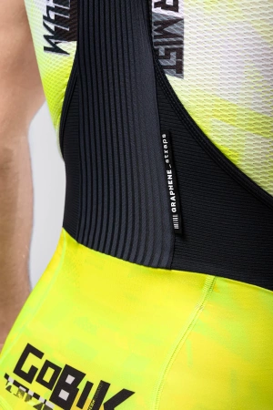 Spodenki męskie Gobik Absolute K10 Print Liquid Lime