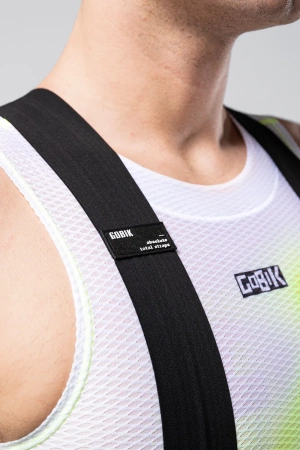 Spodenki męskie Gobik Absolute K10 Print Liquid Lime