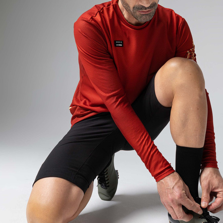 Koszulka męska LS MTB Gobik Terrain Rooibos