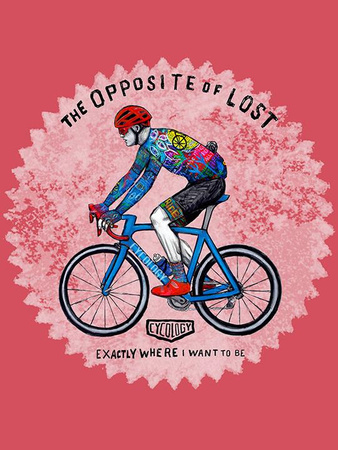 T-shirt Cycology The Oposite of Lost