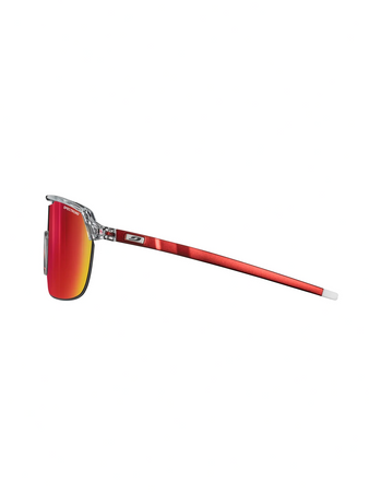 OKULARY ROWEROWE JULBO FREQUENCY  CRYSTAL/CZERWONE SPECTRON CAT 3