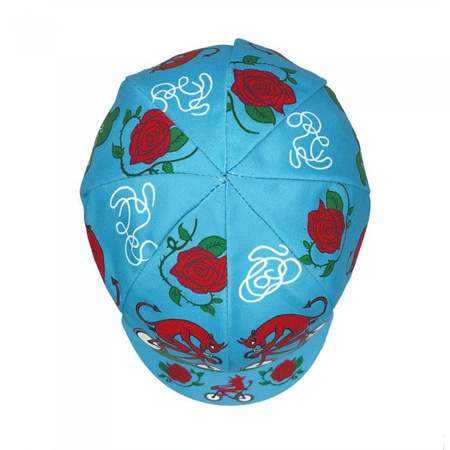 Czapeczka kolarska Cinelli Massimo Giacon Diavolo Rosso