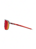 OKULARY ROWEROWE JULBO FREQUENCY  CRYSTAL/CZERWONE SPECTRON CAT 3