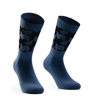 Skarpetki kolarskie Assos Monogram EVO Stone Blue