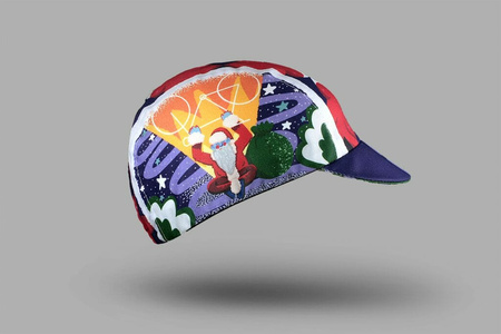 Czapeczka kolarska Bello Santa on Wheels