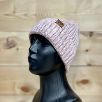 Czapka zimowa Stylówa.PRO WinterBike Pink