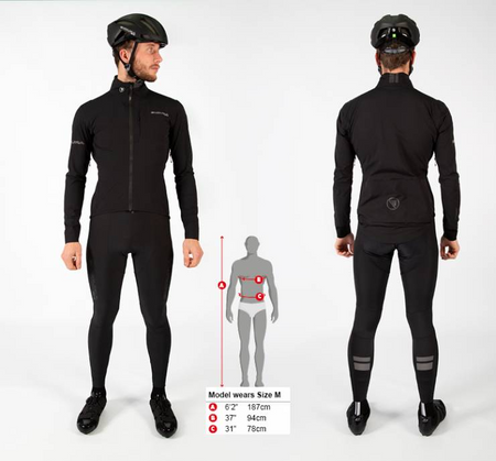 Kurtka Wodoodporna męska Endura Pro SL Waterproof Softshell Czarna