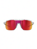 OKULARY ROWEROWE JULBO FREQUENCY  CRYSTAL/CZERWONE SPECTRON CAT 3